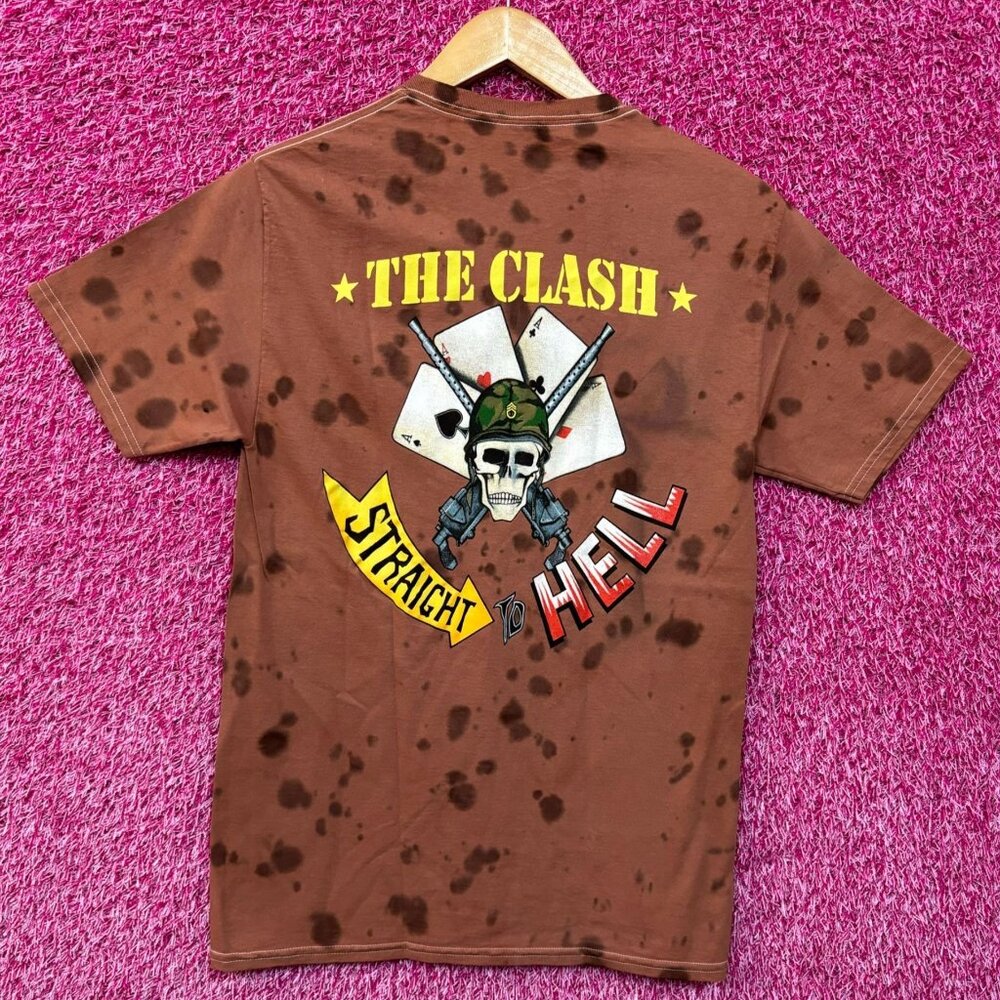 The Clash Straight to Hell Combat Rock Punk Rock Tie Dye S